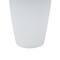 24.25" White Fiberglass Minimalistic Decorative Vase